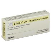 Eferox Jod 112ug/150ug Tabletten günstig im Preisvergleich