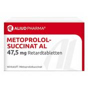 Metoprololsuccinat AL 47.5mg Retardtabletten günstig im Preisvergleich