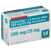 Valsartan - 1 A Pharma plus 160/25mg Filmtabl. günstig im Preisvergleich