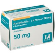 Azathioprin-1 A Pharma 50mg Filmtabletten günstig im Preisvergleich
