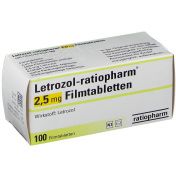 Letrozol-ratiopharm 2.5mg Filmtabletten