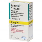 Tamiflu 6mg/ml Pulver z.Herst.e.Susp.z.Einnehmen