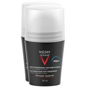VICHY HOMME DP Deo Roll-On f.sensible Haut 48h