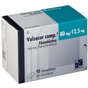 Valsacor comp. 80mg/12.5mg Filmtabletten günstig im Preisvergleich