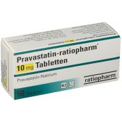 Pravastatin-ratiopharm 10mg Tabletten günstig im Preisvergleich