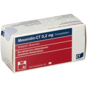 moxonidin - ct 0.2mg Filmtabletten günstig im Preisvergleich