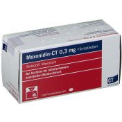 moxonidin - ct 0.3mg Filmtabletten günstig im Preisvergleich