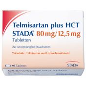 Telmisartan plus HCT STADA 80mg/12.5mg Tabletten günstig im Preisvergleich