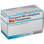 Donepezil-HCl-ratiopharm 10 mg Filmtabletten