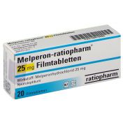 Melperon-ratiopharm 25mg Filmtabletten günstig im Preisvergleich