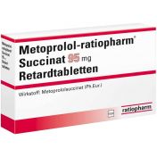 Metoprolol-ratiopharm Succinat 95 mg Retardtbl günstig im Preisvergleich