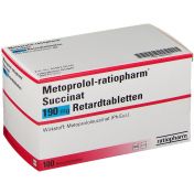 Metoprolol-ratiopharm Succinat 190 mg Retardtbl günstig im Preisvergleich