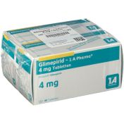 Glimepirid - 1 A Pharma 4 mg Tabletten günstig im Preisvergleich
