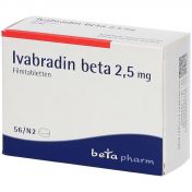 Ivabradin beta 2.5 mg Filmtabletten günstig im Preisvergleich