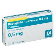 Repaglinid - 1 A Pharma 0.5mg Tabletten