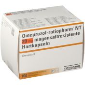 Omeprazol-ratiopharm NT 20mg magensaftres.Hartkap.