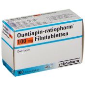 Quetiapin-ratiopharm 100mg Filmtabletten