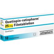 Quetiapin-ratiopharm 25mg Filmtabletten