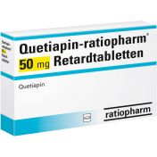 Quetiapin-ratiopharm 50mg Retardtabletten