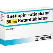 Quetiapin-ratiopharm 50mg Retardtabletten günstig im Preisvergleich