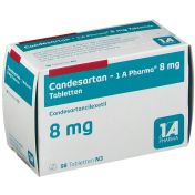 Candesartan - 1 A Pharma 8mg Tabletten