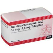 Candesartan AbZ comp. 32mg/12.5mg Tabletten günstig im Preisvergleich