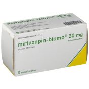 mirtazapin-biomo 30mg Schmelztabletten günstig im Preisvergleich