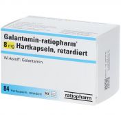Galantamin-ratiopharm 8 mg Hartkapseln retardiert