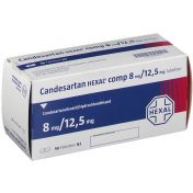 Candesartan HEXAL comp 8mg/12.5mg Tabletten günstig im Preisvergleich