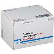 Quetiapin-neuraxpharm 400 mg retard günstig im Preisvergleich