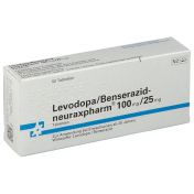 LEVODOPA/BENSERAZID-NEURAXPHARM 100mg/25mg günstig im Preisvergleich
