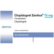 Clopidogrel Zentiva 75mg Filmtabletten