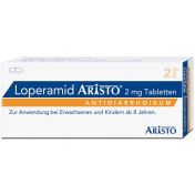 Loperamid Aristo 2mg Tabletten günstig im Preisvergleich