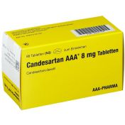Candesartan AAA 8mg Tabletten