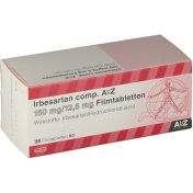 Irbesartan comp. AbZ 150mg/12.5 mg Filmtabletten günstig im Preisvergleich