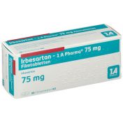 Irbesartan - 1 A Pharma 75 mg Filmtabletten günstig im Preisvergleich