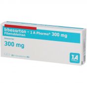 Irbesartan - 1 A Pharma 300 mg Filmtabletten günstig im Preisvergleich