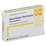 Naratriptan-Hormosan 2.5mg Filmtabletten günstig im Preisvergleich