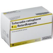 Tolterodin-ratiopharm 4mg Retardkapseln günstig im Preisvergleich
