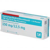 Irbesartan/Hydrochlorothiazid-1A Pharma 150/12.5mg günstig im Preisvergleich