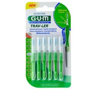 GUM TRAV-LER grün Tanne 1.1mm Interdental+6 Kappen