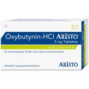 Oxybutynin-HCL Aristo 5mg Tabletten günstig im Preisvergleich