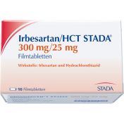 Irbesartan/HCT STADA 300mg/25mg Filmtabletten günstig im Preisvergleich