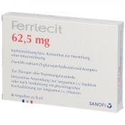 Ferrlecit 62.5 mg Ampullen