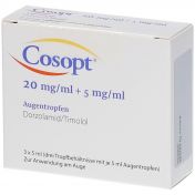 COSOPT 20mg/ml + 5mg/ml Augentropfen