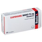 Clopidogrel Basics 75mg Filmtabletten günstig im Preisvergleich