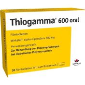 THIOGAMMA 600 ORAL günstig im Preisvergleich