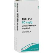 MICLAST 80mg/g wirkstoffhaltiger Nagellack