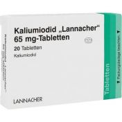 Kaliumiodid Lannacher 65mg Tabletten günstig im Preisvergleich