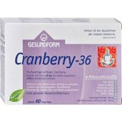 Gesundform Cranberry 36 günstig im Preisvergleich